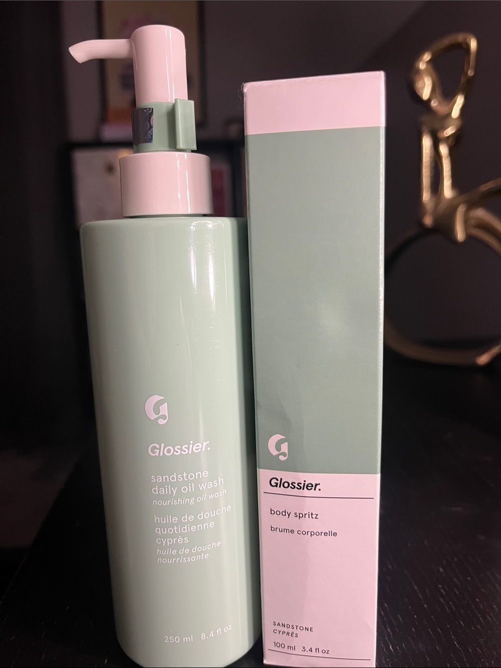 Glossier Sandstone Daily Oil Wash & Body Spritz